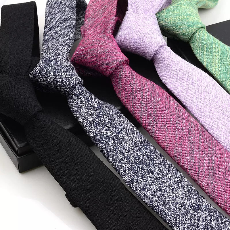 Cotton Neck tie 6cm solid men's 24 colors necktie Fashion cotton ties for Father's Day Men's business tie Christmas Gift free TNT Fedex
Cotton Neck tie 6cm solid men's 24 colors necktie Fashion cotton ties for Father's Day Men's business tie Christmas Gift free TNT Fedex