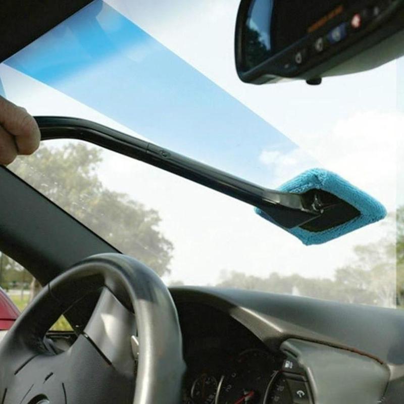 Plastic Windshield Cleaner Microfiber Auto Window Cleaner Long Handle Brushes Sponges Handy Washable Car Cleaning Tool
Plastic Windshield Cleaner Microfiber Auto Window Cleaner Long Handle Brushes Sponges Handy Washable Car Cleaning Tool