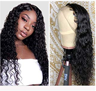Jerry Curl 360 Lace Frontal Wig Pre Plucked With Baby Hair 130% Density deep Curly Laced Front Human Wigs Diva1 Remy