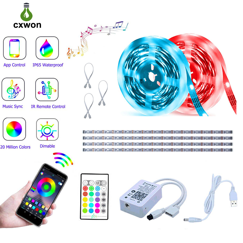 TV USB LED Strips Light DC5V RGB Flexible 5050 SMD Strip Ribbon Adhesive Tape TV Background Lighting
TV USB LED Strips Light DC5V RGB Flexible 5050 SMD Strip Ribbon Adhesive Tape TV Background Lighting