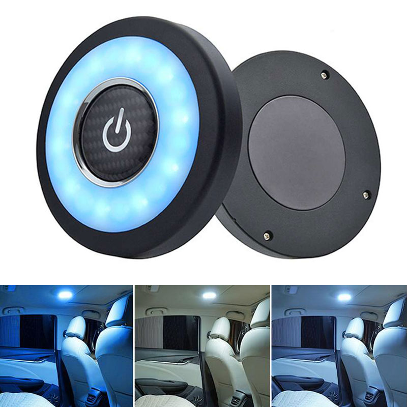 LED Car Interior Reading Auto USB Charging Roof Magnet Portable Day Light Trunk Vehicle Indoor Ceiling White Lighting