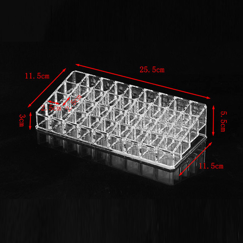 Newly 36 Grids Acrylic Lipstick Holder Cosmetic Storage Box Makeup Organizer Display Case Box MS88
Newly 36 Grids Acrylic Lipstick Holder Cosmetic Storage Box Makeup Organizer Display Case Box MS88