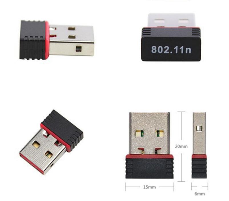 150M USB Wifi Wireless Adapter 150Mbps IEEE 80211n g b Mini Antena Adaptors Chipset MT7601 8188 Network Card