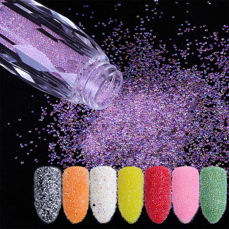 1 bottle Shining Crystal Mixed Zircon Caviar Mini Beads 3D Nail Glitter Decorations Tiny Glass Diamond Stone
1 bottle Shining Crystal Mixed Zircon Caviar Mini Beads 3D Nail Glitter Decorations Tiny Glass Diamond Stone