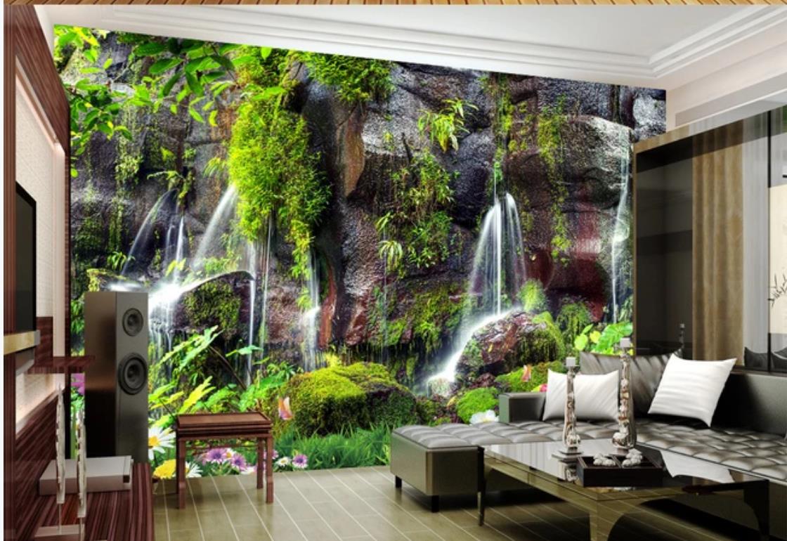 custom photo wallpaper beautiful scenery wallpapers Garden landscape waterfall landscape background wall, Green
custom photo wallpaper beautiful scenery wallpapers Garden landscape waterfall landscape background wall, Green