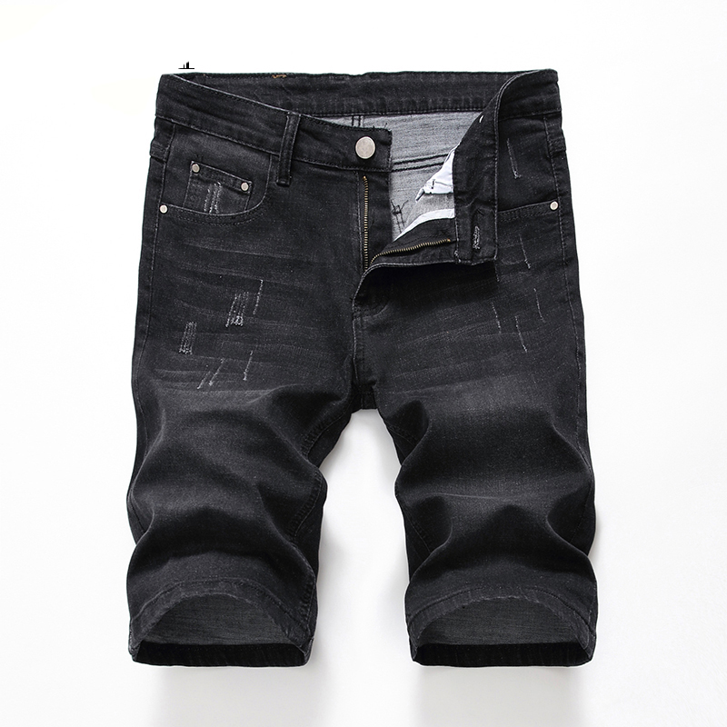 Elastic denim shorts jeans men brand clothes summer pants stretch short jeans fashion casual slim high quality, 1007black
Elastic denim shorts jeans men brand clothes summer pants stretch short jeans fashion casual slim high quality, 1007black