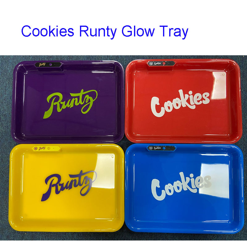 Runty Cookies Glow Tray with with Bluetooth speaker Cookies roll Trays Runtz With Gift Box For 710 Flower Dry Herb LED Rolling Tray
Runty Cookies Glow Tray with with Bluetooth speaker Cookies roll Trays Runtz With Gift Box For 710 Flower Dry Herb LED Rolling Tray
