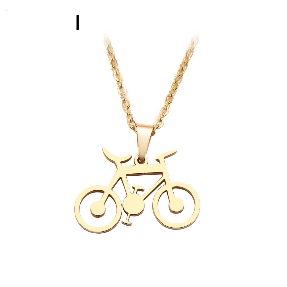 Jewelry Stainless Steel Necklace For Women Man Classic Bicycle Gold And Silver Color Choker Pendant Necklace Engagement Jewelry Women
Jewelry Stainless Steel Necklace For Women Man Classic Bicycle Gold And Silver Color Choker Pendant Necklace Engagement Jewelry Women