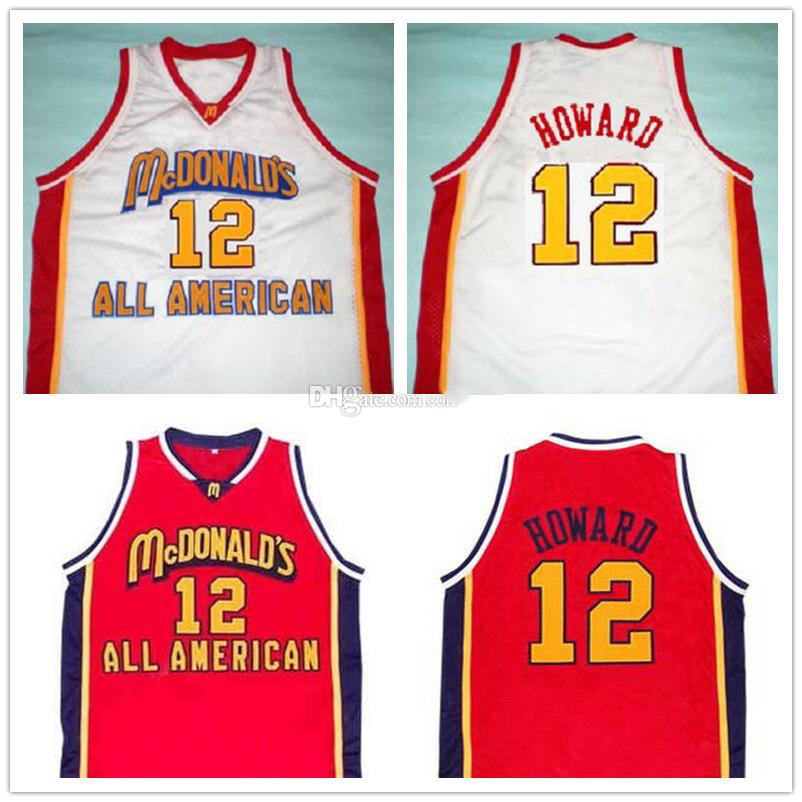 McDonald's All American Dwight Howard #12 Retro Basketball Jersey Mens Stitched Custom Any Number Name Jerseys, Red
McDonald's All American Dwight Howard #12 Retro Basketball Jersey Mens Stitched Custom Any Number Name Jerseys, Red