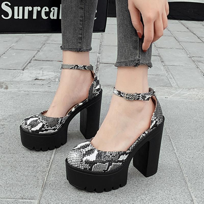 RIBETRINI Female Round Toe Ankle Strap High Heels Shoes Snake Print Summer Women Sandals 2020 Fashion Sandals
RIBETRINI Female Round Toe Ankle Strap High Heels Shoes Snake Print Summer Women Sandals 2020 Fashion Sandals