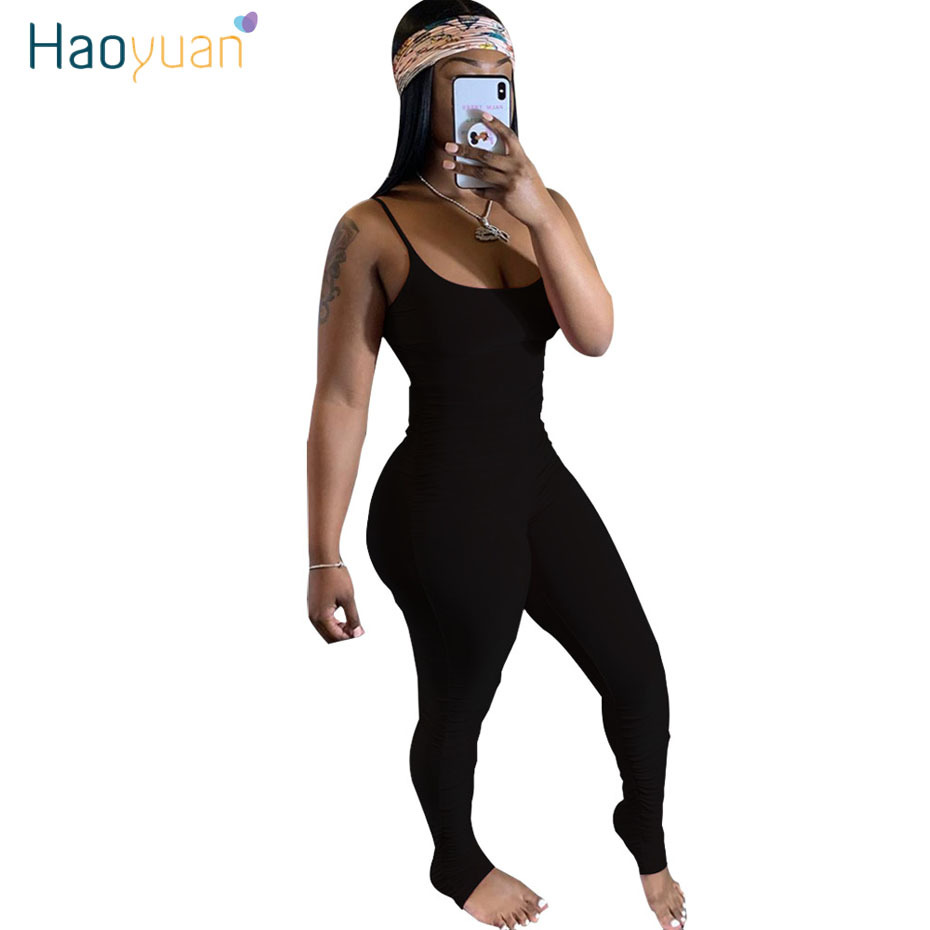 HAOYUAN Sexy Rompers Womens Jumpsuit Summer Clothes One Piece Club Outfits Ruched Stacked Pant Bodycon Backless Body Overalls CX200608, Yellow
HAOYUAN Sexy Rompers Womens Jumpsuit Summer Clothes One Piece Club Outfits Ruched Stacked Pant Bodycon Backless Body Overalls CX200608, Yellow