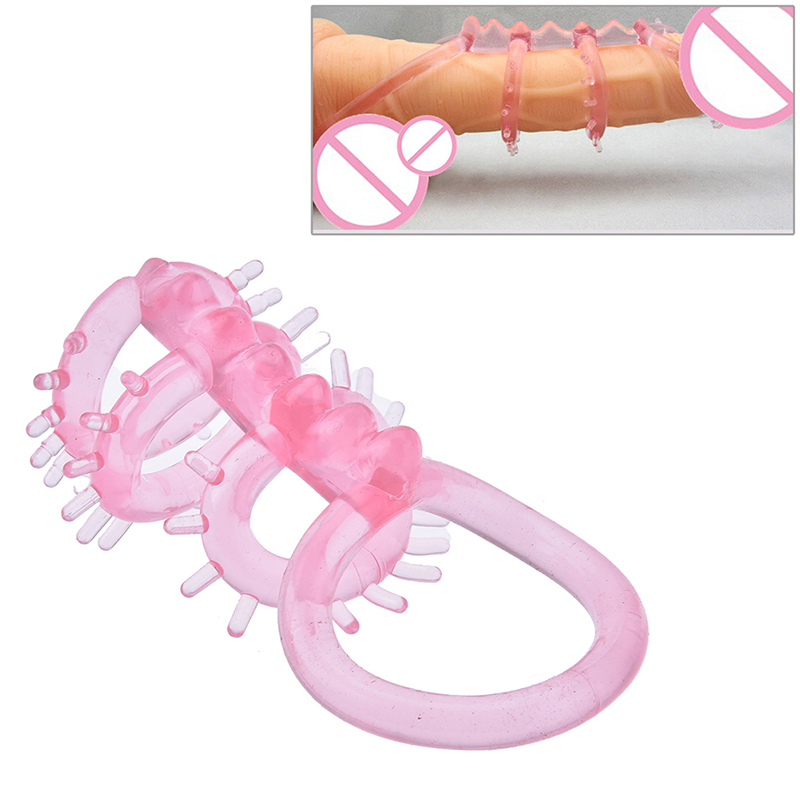 Master Triple Ticklers Cock Ring Massager Relax Passion Silicone For Men Solar Erotic Extender Delay Ring Sexy Party Favors