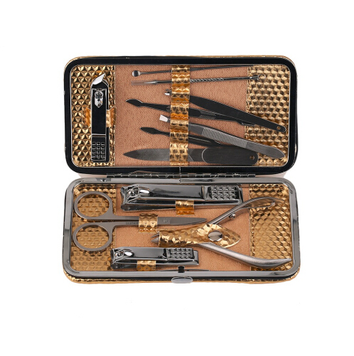 12 pcs in 1 set Multifunctional Portable Stainless Steel Nail Art Manicure Set Mini Finger Nail Cutter Clipper Tweezers Tool
12 pcs in 1 set Multifunctional Portable Stainless Steel Nail Art Manicure Set Mini Finger Nail Cutter Clipper Tweezers Tool