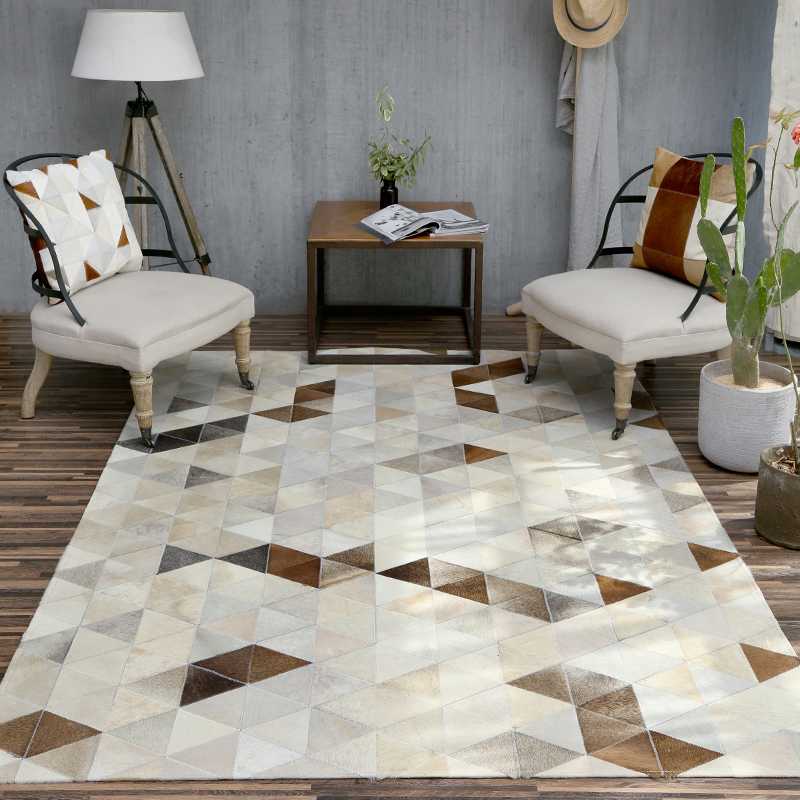 Nordic style cowhide seamed striped carpet, natural cow skin fur carpet for living room decoration office carpet, As picture
Nordic style cowhide seamed striped carpet, natural cow skin fur carpet for living room decoration office carpet, As picture