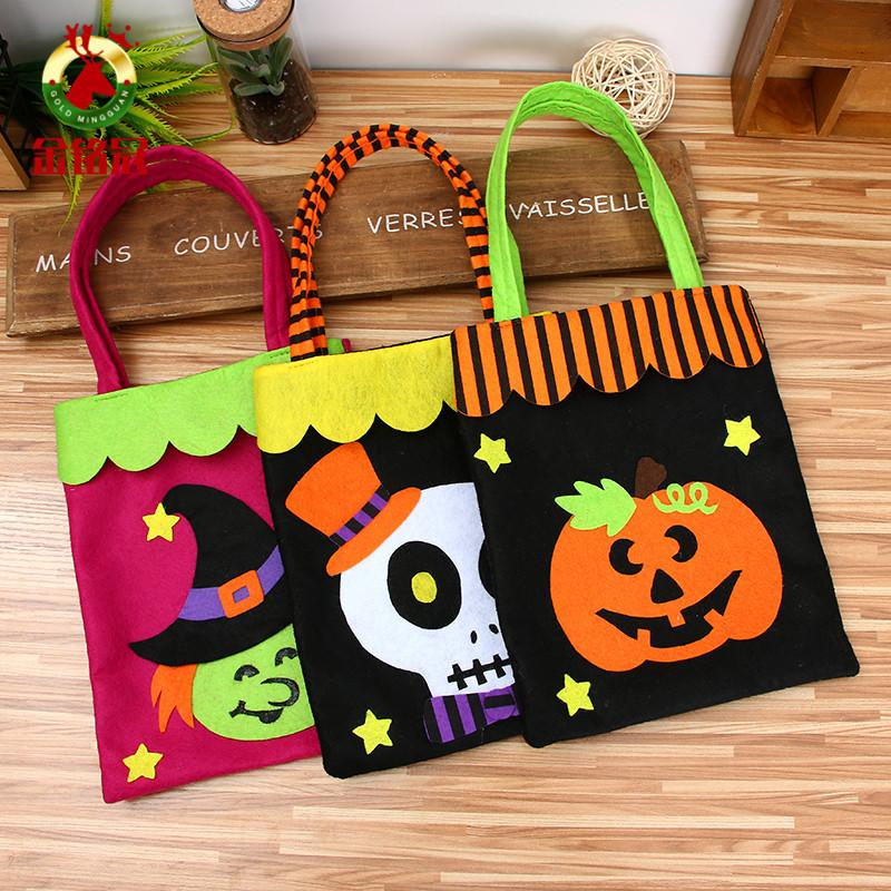 Halloween Party Decoration Candy Bag Skull Pumpkin Handbag Halloween Tote Bag Children Gift Bag Organizer Bags Non-woven Pouch VT0568
Halloween Party Decoration Candy Bag Skull Pumpkin Handbag Halloween Tote Bag Children Gift Bag Organizer Bags Non-woven Pouch VT0568