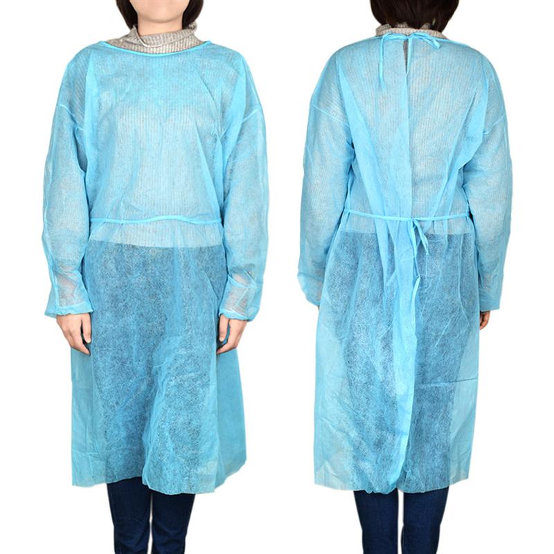 10pcs Disposable Non-Woven Apron Clothing Adjustable Dust-Proof Protection Clothes for Kitchen Garden Work - Size XXL (Sky-Blue
10pcs Disposable Non-Woven Apron Clothing Adjustable Dust-Proof Protection Clothes for Kitchen Garden Work - Size XXL (Sky-Blue