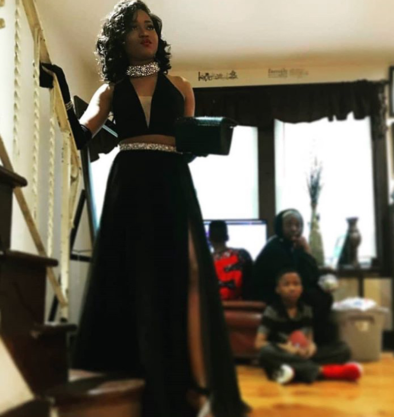 Black Two Pieces Prom Dress Long 2020 New Arrival Plunging V Neck High Side Split Formal Evening Party Gowns Black Girls, Same as picture
Black Two Pieces Prom Dress Long 2020 New Arrival Plunging V Neck High Side Split Formal Evening Party Gowns Black Girls, Same as picture