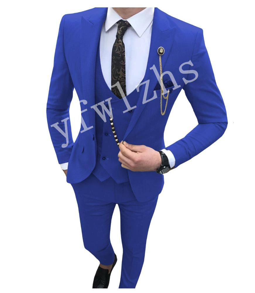 Handsome Groomsmen Peak Lapel Groom Tuxedos Mens Wedding Dress Man Jacket Blazer Prom Dinner 3 Piece Suit(Jacket+Pants+Tie+Vest) B469, Same as image
Handsome Groomsmen Peak Lapel Groom Tuxedos Mens Wedding Dress Man Jacket Blazer Prom Dinner 3 Piece Suit(Jacket+Pants+Tie+Vest) B469, Same as image