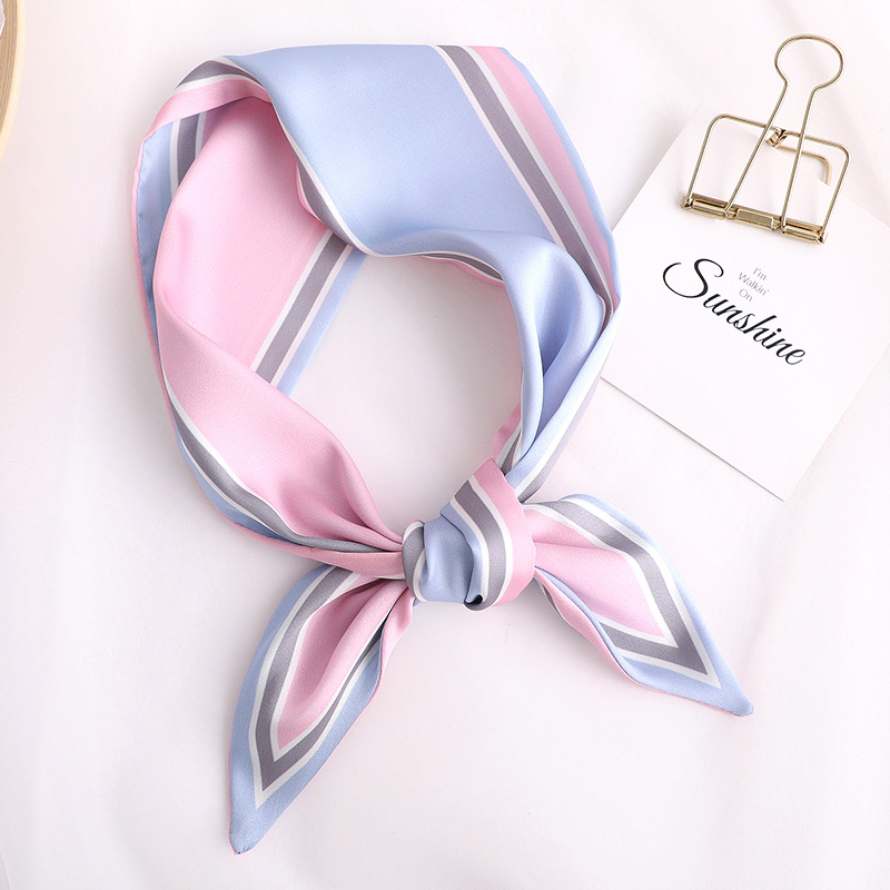 2020 CONTRAST Print Women long Silk Scarf Small Handle Bag Ribbons Female Head Scarves Elegant Foulard Pink 90*10cm
2020 CONTRAST Print Women long Silk Scarf Small Handle Bag Ribbons Female Head Scarves Elegant Foulard Pink 90*10cm