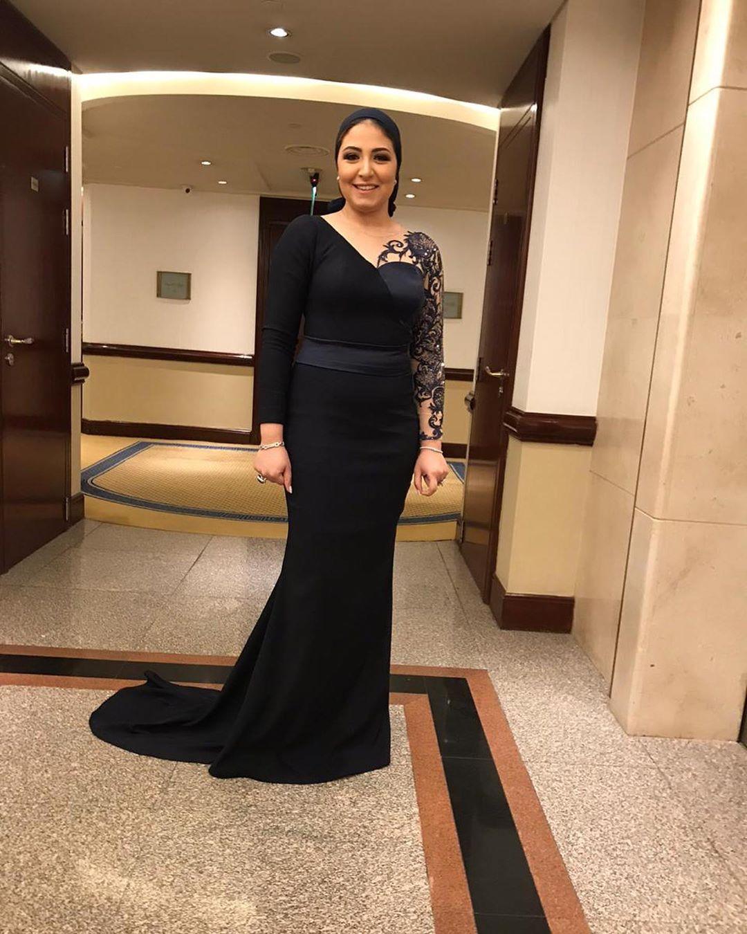 Arabic Aso Ebi Muslim Lace Beaded Evening Dresses Mermaid Long Sleeves Prom Dresses Cheap Formal Party Bridesmaid Second Gowns