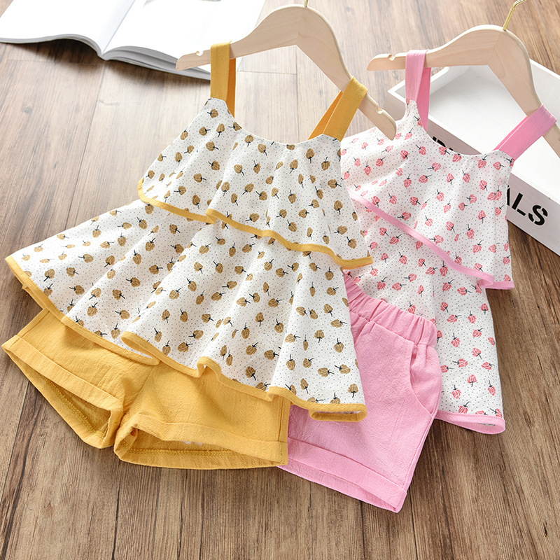 Toddler Girls Clothing Set Summer Kids Girls Cute Outfits Strawberry Tops Shirts Shorts Suit Fashion Children Clothes Set
Toddler Girls Clothing Set Summer Kids Girls Cute Outfits Strawberry Tops Shirts Shorts Suit Fashion Children Clothes Set