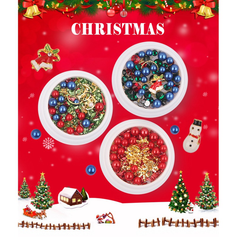 Christmas Snowflake Alloy Rivet Pearl Nail Drill Diy Fashion Manicure Accessory W1
Christmas Snowflake Alloy Rivet Pearl Nail Drill Diy Fashion Manicure Accessory W1