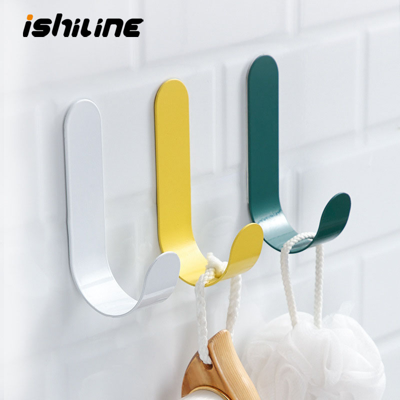 Punch-Free Hook Racks Iron Strong Load-Bearing Racks Home Wall-Mounted Door Hangers Bathroom Hooks
Punch-Free Hook Racks Iron Strong Load-Bearing Racks Home Wall-Mounted Door Hangers Bathroom Hooks
