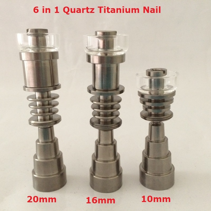 Wholesale Enail Quartz TI Titanium nails domeless Grade2 10mm 16mm 20mm for E nail electric PID TC daber box
Wholesale Enail Quartz TI Titanium nails domeless Grade2 10mm 16mm 20mm for E nail electric PID TC daber box