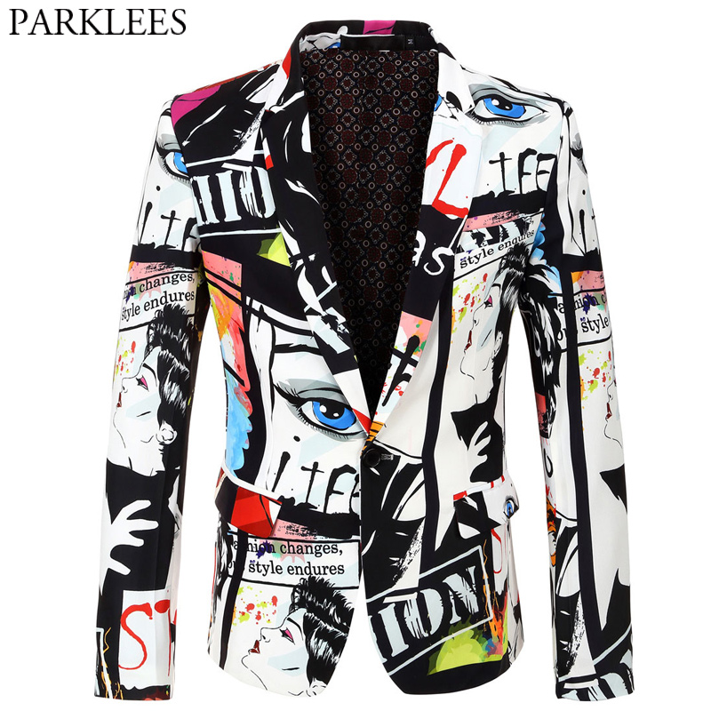 Mens Character Print Blazer Jacket Fashion Plus Size Floral Street Wear Suit Coats Casual Slim Fit Singer DJ Stage Costume Homme, 13-fruit
Mens Character Print Blazer Jacket Fashion Plus Size Floral Street Wear Suit Coats Casual Slim Fit Singer DJ Stage Costume Homme, 13-fruit