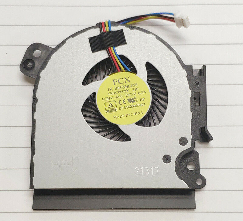 New Original CPU Cooling Fan For Toshiba Satellite A50 A50-C CPU Fan cooler DFS160005040T FGHV-A00 G61C0002Y 210 G61C0002Y210
New Original CPU Cooling Fan For Toshiba Satellite A50 A50-C CPU Fan cooler DFS160005040T FGHV-A00 G61C0002Y 210 G61C0002Y210