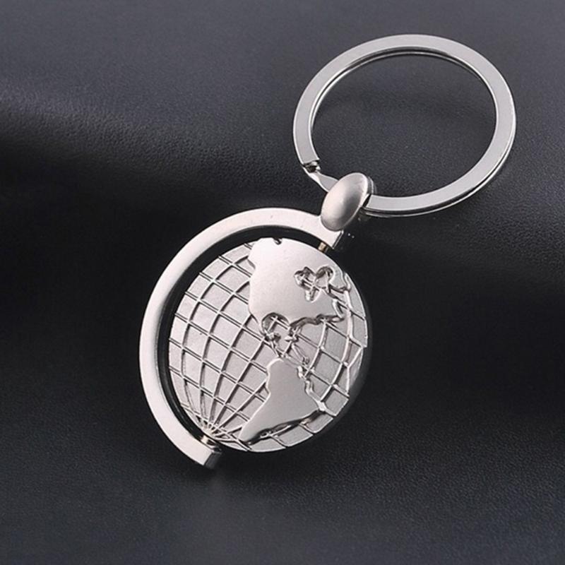 Fashion Metal Rotate Globe Key Chain Ring Personalized Car Keychain Silver Pendant Creative Gift Jewelry
Fashion Metal Rotate Globe Key Chain Ring Personalized Car Keychain Silver Pendant Creative Gift Jewelry