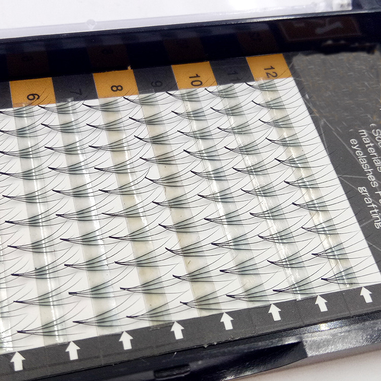 High Quality 4D 0.07 Lashes 11mm length one tray 100% Handmade Eyelash Extension Grafted eyelashes Natural curl
High Quality 4D 0.07 Lashes 11mm length one tray 100% Handmade Eyelash Extension Grafted eyelashes Natural curl