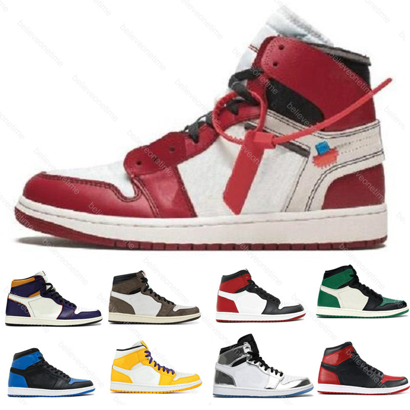 1984-2020 1 OG Basketball Shoes off Mens Chicago red Sneakers women designer shoes Green white Black trainers Sport Shoes Us Size 5.5-13, 10
1984-2020 1 OG Basketball Shoes off Mens Chicago red Sneakers women designer shoes Green white Black trainers Sport Shoes Us Size 5.5-13, 10