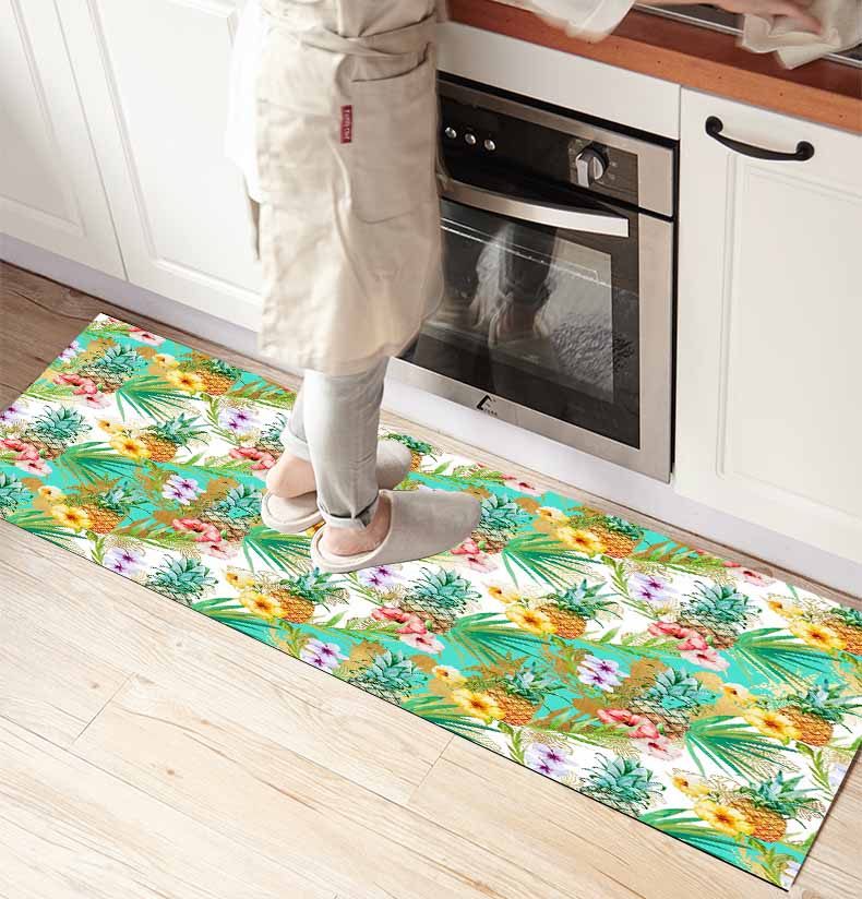 Else Green Leaves Tropical Pine Apple 3d Print Non Slip Microfiber kitchen counter Modern Decorative Washable Area Rug Mat, As pic
Else Green Leaves Tropical Pine Apple 3d Print Non Slip Microfiber kitchen counter Modern Decorative Washable Area Rug Mat, As pic