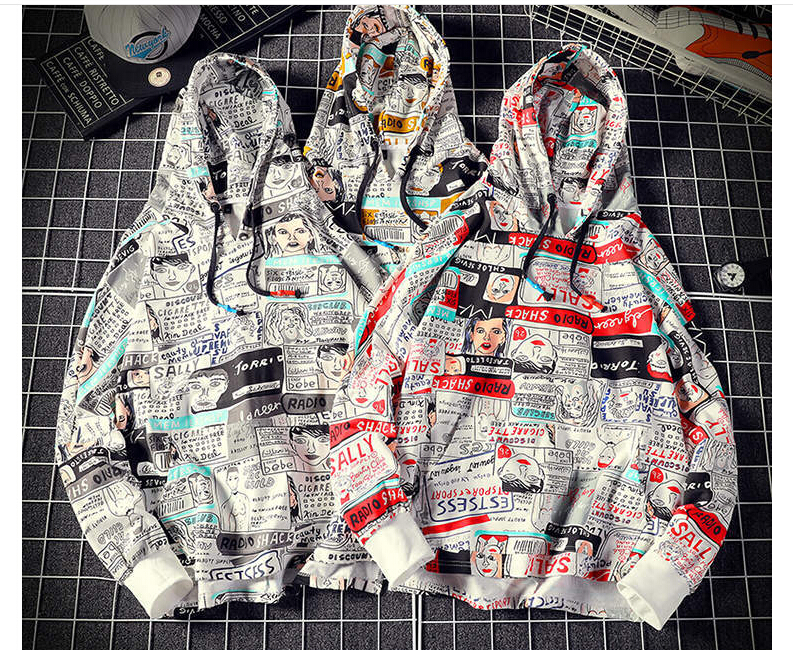 New Spring Autumn Casual Fashion Hoodies Male Large Size Coat Men Cotton Cartoon Print Hoodies Sweatshirts, Yellow
New Spring Autumn Casual Fashion Hoodies Male Large Size Coat Men Cotton Cartoon Print Hoodies Sweatshirts, Yellow