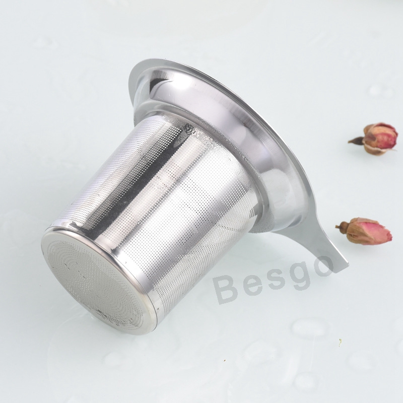 Stainless Steel Mesh Tea Infuser Tools Household Reusable Coffee Strainers Metal Spices Loose Filter Strainer Herbal Spice Filters DBC BH2721