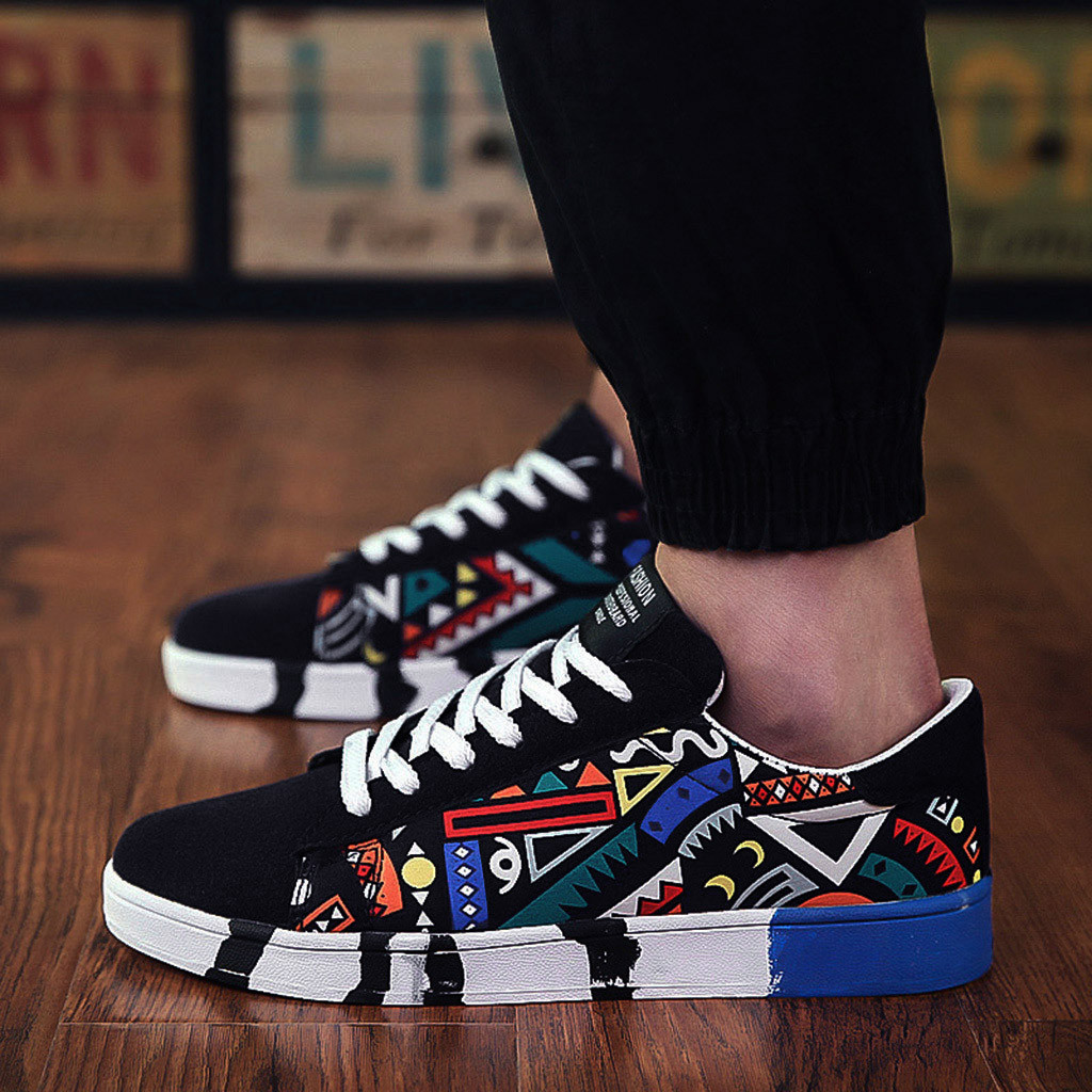 New casual Men Vulcanized Shoes Sneakers Men's Fashion Casual Lace-Up Colorful Canvas Sport Graffiti board Shoes, Orange
New casual Men Vulcanized Shoes Sneakers Men's Fashion Casual Lace-Up Colorful Canvas Sport Graffiti board Shoes, Orange