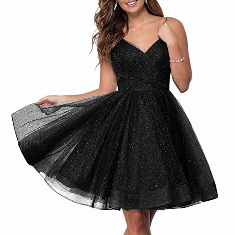 Famale Solid Color Summer Casual Clothes Womens Mesh Strap Dress Sexy V Neck Slim Fit Waist Tutu Dress
Famale Solid Color Summer Casual Clothes Womens Mesh Strap Dress Sexy V Neck Slim Fit Waist Tutu Dress