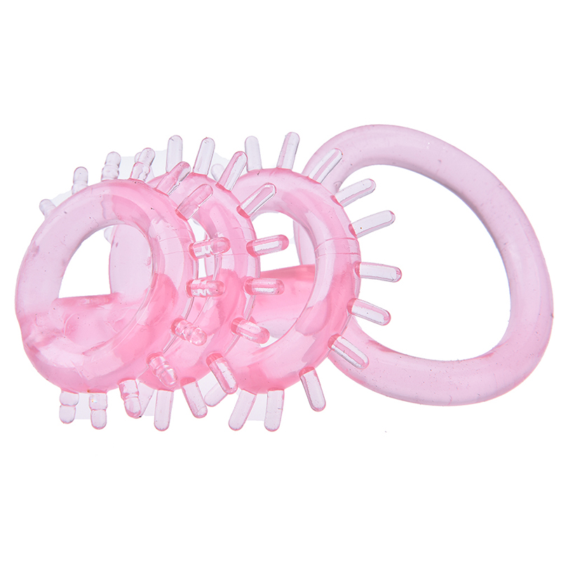 Master Triple Ticklers Cock Ring Massager Relax Passion Silicone For Men Solar Erotic Extender Delay Ring Sexy Party Favors
