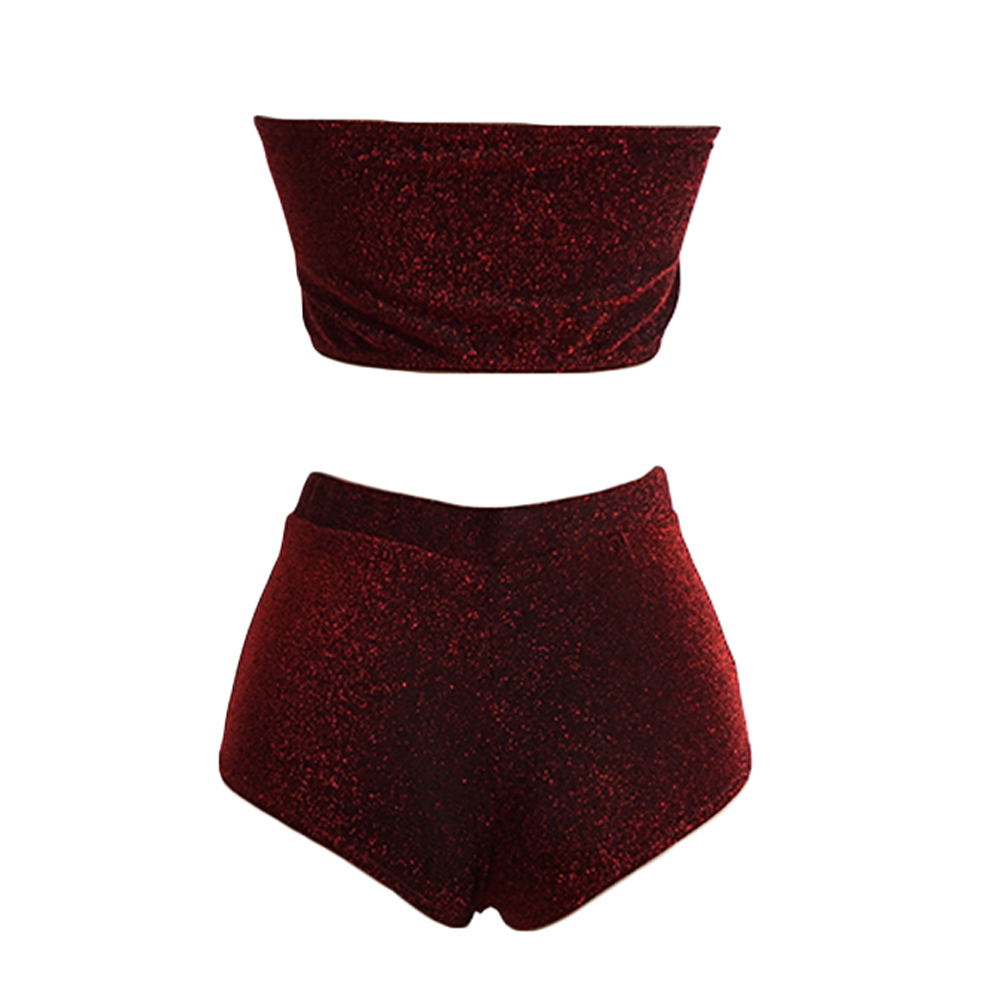 Sexy Women Bodycon Two Pieces Set Crop Top Shorts Sets Sleeveless Backless Casual Top Pants Clubwear 2 Piece Outfits For Women C19021601