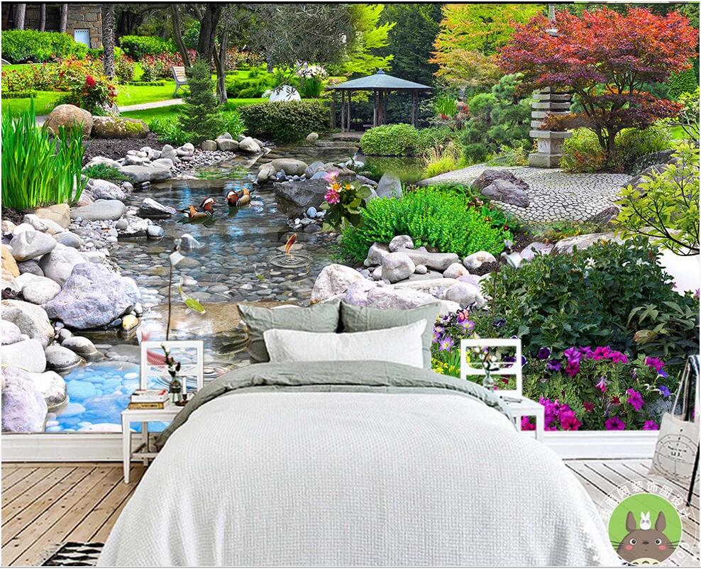 custom photo 3d wallpaper 3D space Park stone stream carp landscape TV background wall wallpaper for walls 3 d, Non-woven wallpaper
custom photo 3d wallpaper 3D space Park stone stream carp landscape TV background wall wallpaper for walls 3 d, Non-woven wallpaper
