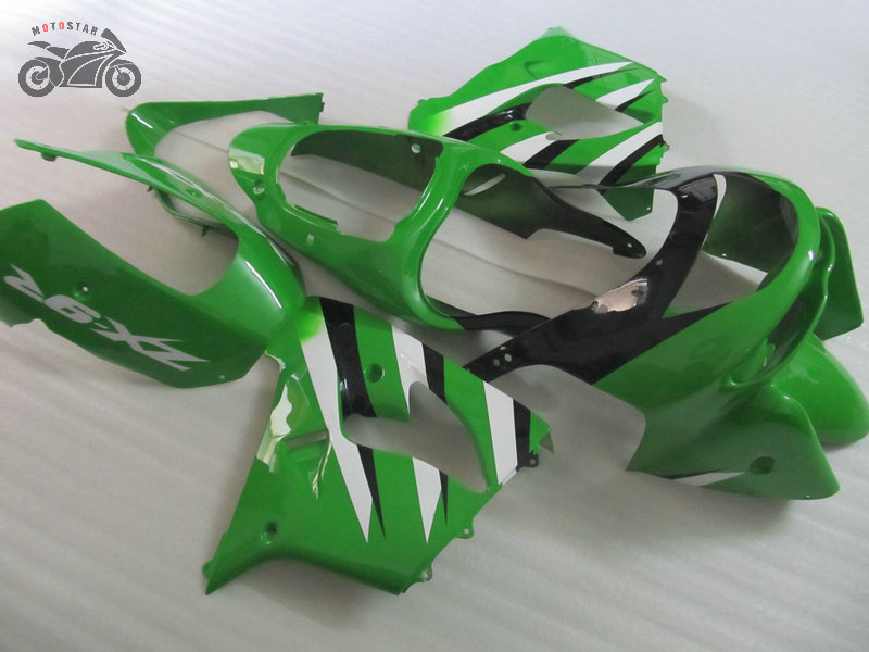 Aftermarket Fairing parts for Kawasaki Ninja 98 99 ZX-9R green road sport motorcycle Chinese fairings set ZX9R 1998 1999 ZX-9R, Same as picture
Aftermarket Fairing parts for Kawasaki Ninja 98 99 ZX-9R green road sport motorcycle Chinese fairings set ZX9R 1998 1999 ZX-9R, Same as picture