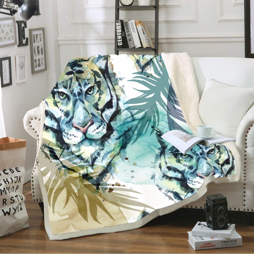 3D Digital Print Africa Tropical Forest Animal Fleece Blanket Throw Blanket for Beds Sofa Thicken Plush Jungle Animal Series
3D Digital Print Africa Tropical Forest Animal Fleece Blanket Throw Blanket for Beds Sofa Thicken Plush Jungle Animal Series