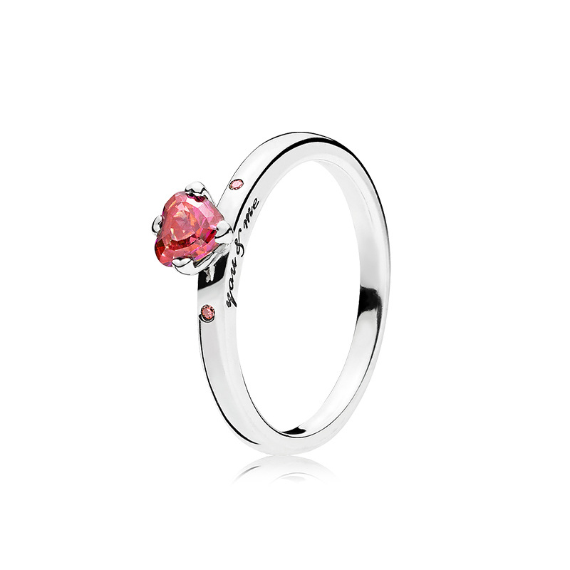 Wholesale-S925 Sterling Silver Ring Reversible Intertwined Ring Crown Fashion Ring Fashion Couple Rings Wild Matching Box Supply