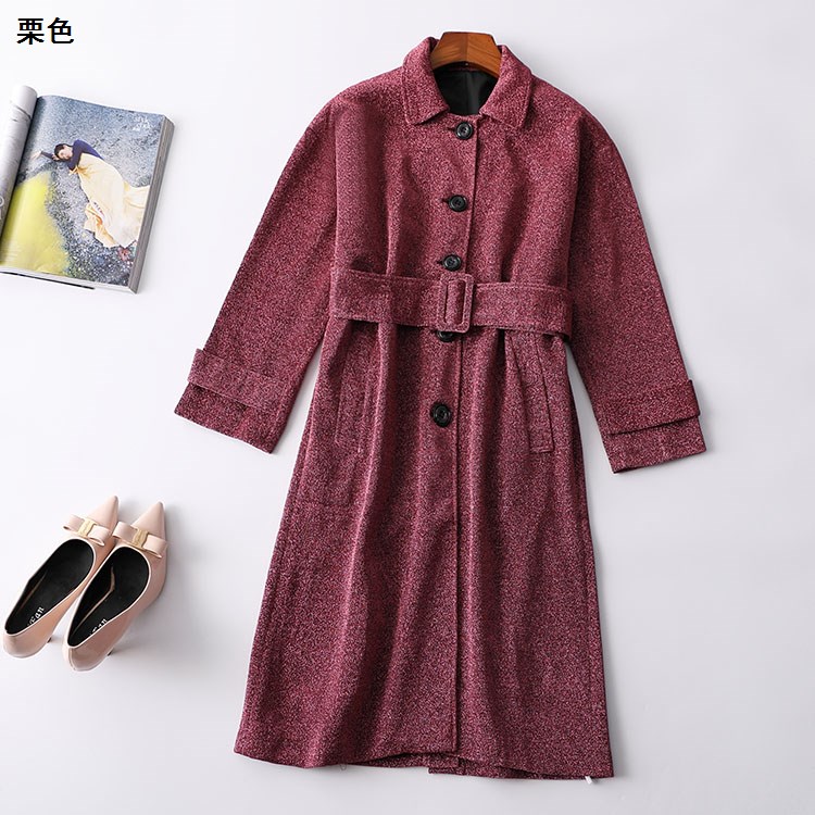Autumn Long Sleeve Windbreaker Single Breasted Woman Winter Trench Coat Gabardina Winter Mujer Trench Long Overcoat Women HH50FY, Brown
Autumn Long Sleeve Windbreaker Single Breasted Woman Winter Trench Coat Gabardina Winter Mujer Trench Long Overcoat Women HH50FY, Brown