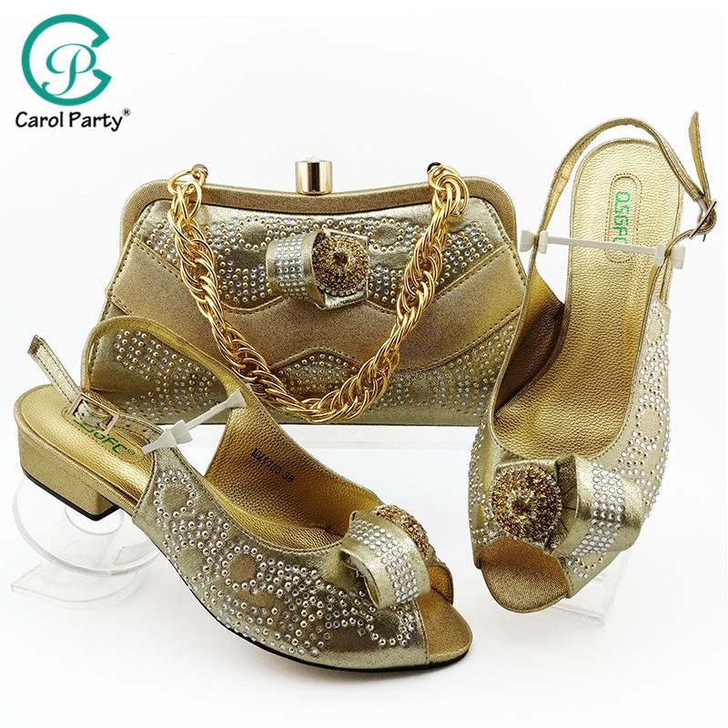 New Italian Shoes and Bags Matching Set African Women Shoes Bags Set High Heel Women Party Pumps Elegant Crystal, Black
New Italian Shoes and Bags Matching Set African Women Shoes Bags Set High Heel Women Party Pumps Elegant Crystal, Black
