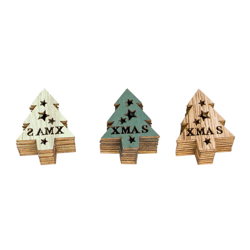 24PCS Color Painted Wood Cutout Signs DIY Christmas Kit Holiday Party Decor Supplies NO ROPE
24PCS Color Painted Wood Cutout Signs DIY Christmas Kit Holiday Party Decor Supplies NO ROPE
