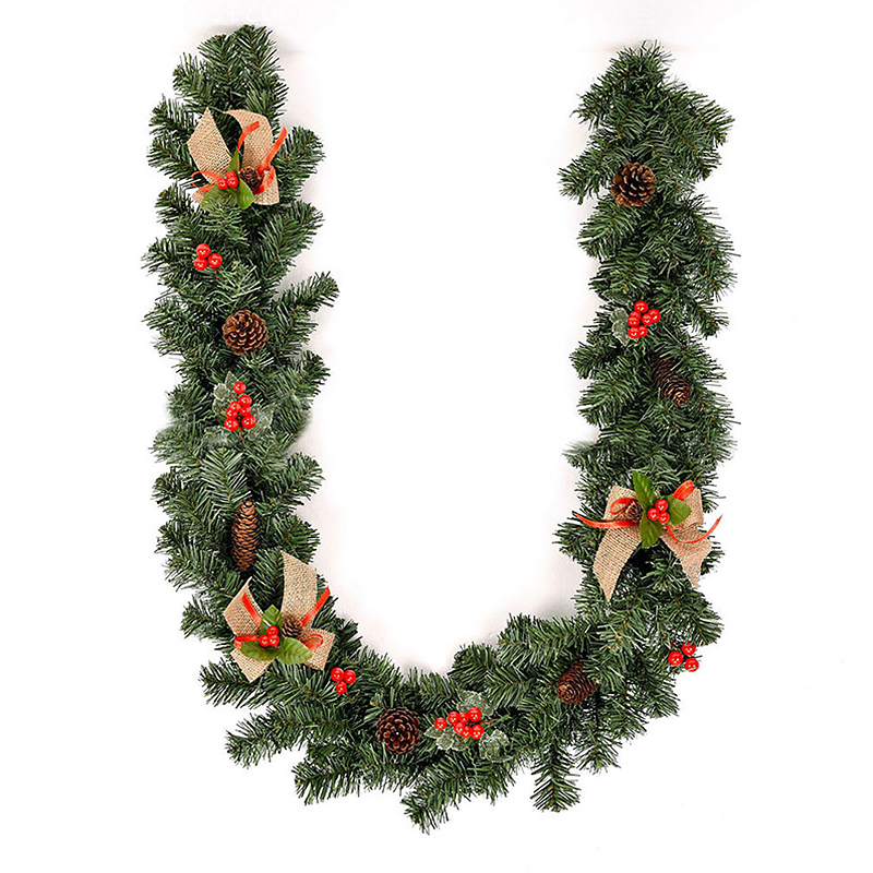 1.8M Real Touch Plastic Pine Christmas Supplies Green Garland Wreath Home Artificial Decoration
1.8M Real Touch Plastic Pine Christmas Supplies Green Garland Wreath Home Artificial Decoration