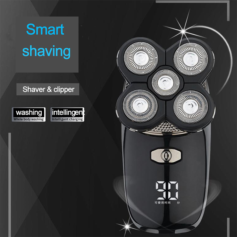 5 in 1 Rechargeable Electric Shaver barbeador Five Floating Heads Waterproof Razor Shavers USB Beard Trimmer shaving machine
5 in 1 Rechargeable Electric Shaver barbeador Five Floating Heads Waterproof Razor Shavers USB Beard Trimmer shaving machine