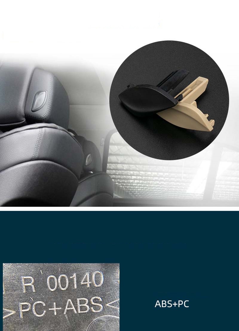 Car Headrest Switch Seat Head Pillow Button Adjustment Buttons for BMW F18 F02 5 and 10-17 GT 7 Series
